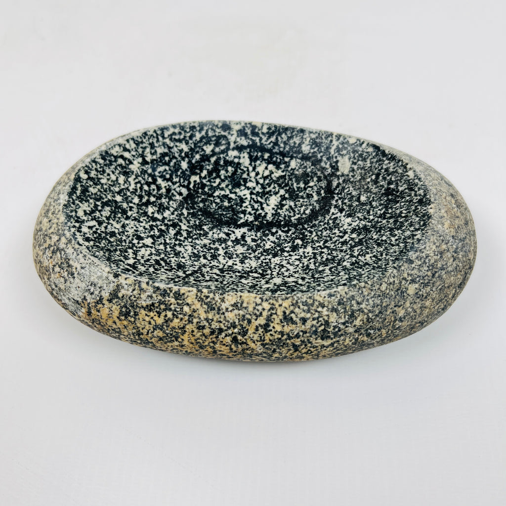 Riverstone Ringed Marked Soap Dish