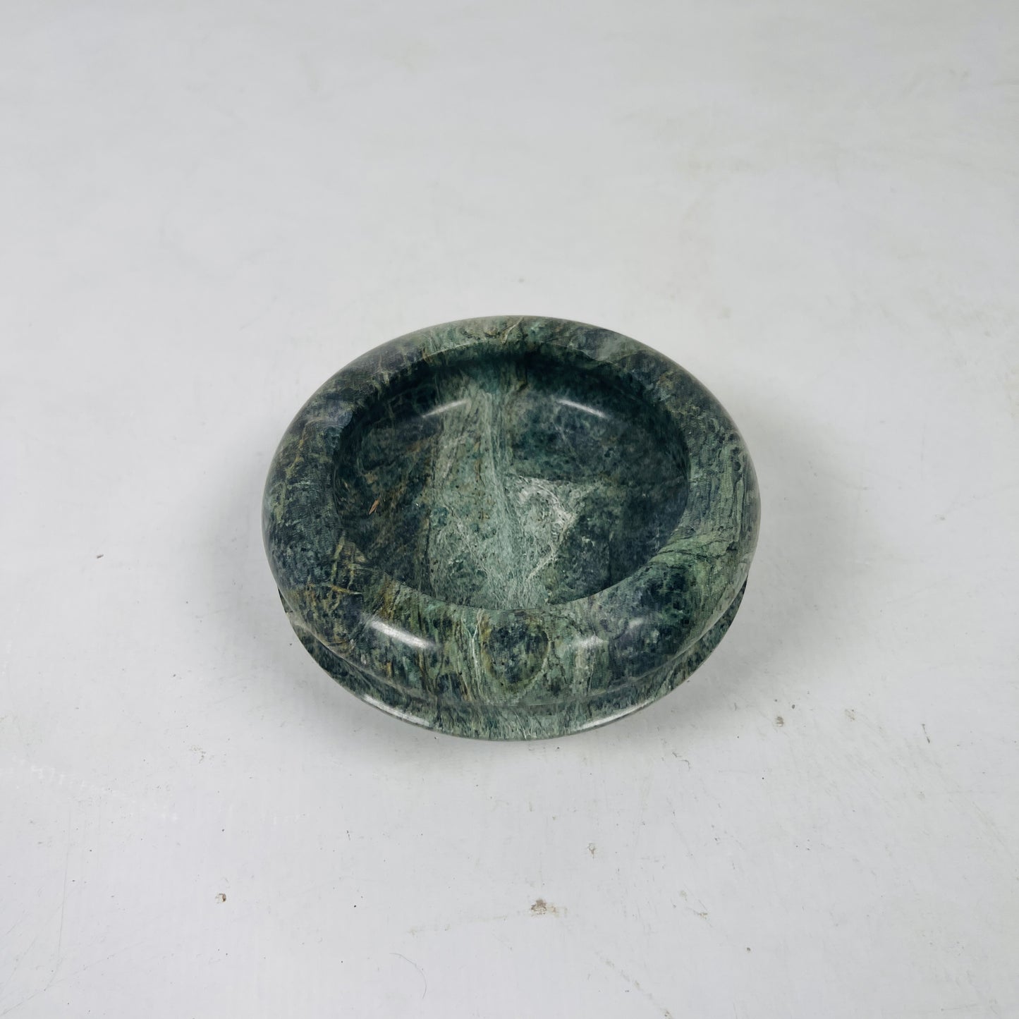 Botanical Marble Ash Tray - Green