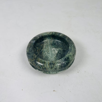Botanical Marble Ash Tray - Green