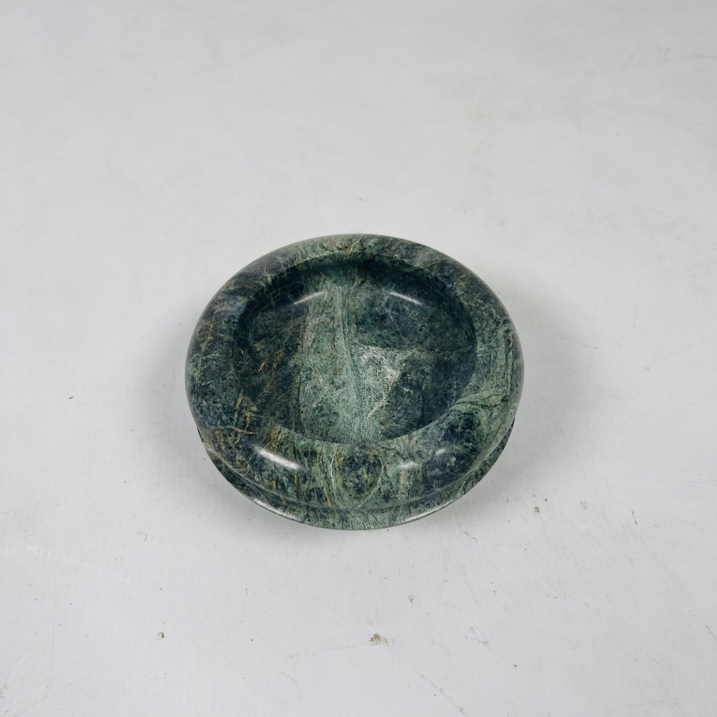 Botanical Marble Ash Tray - Green