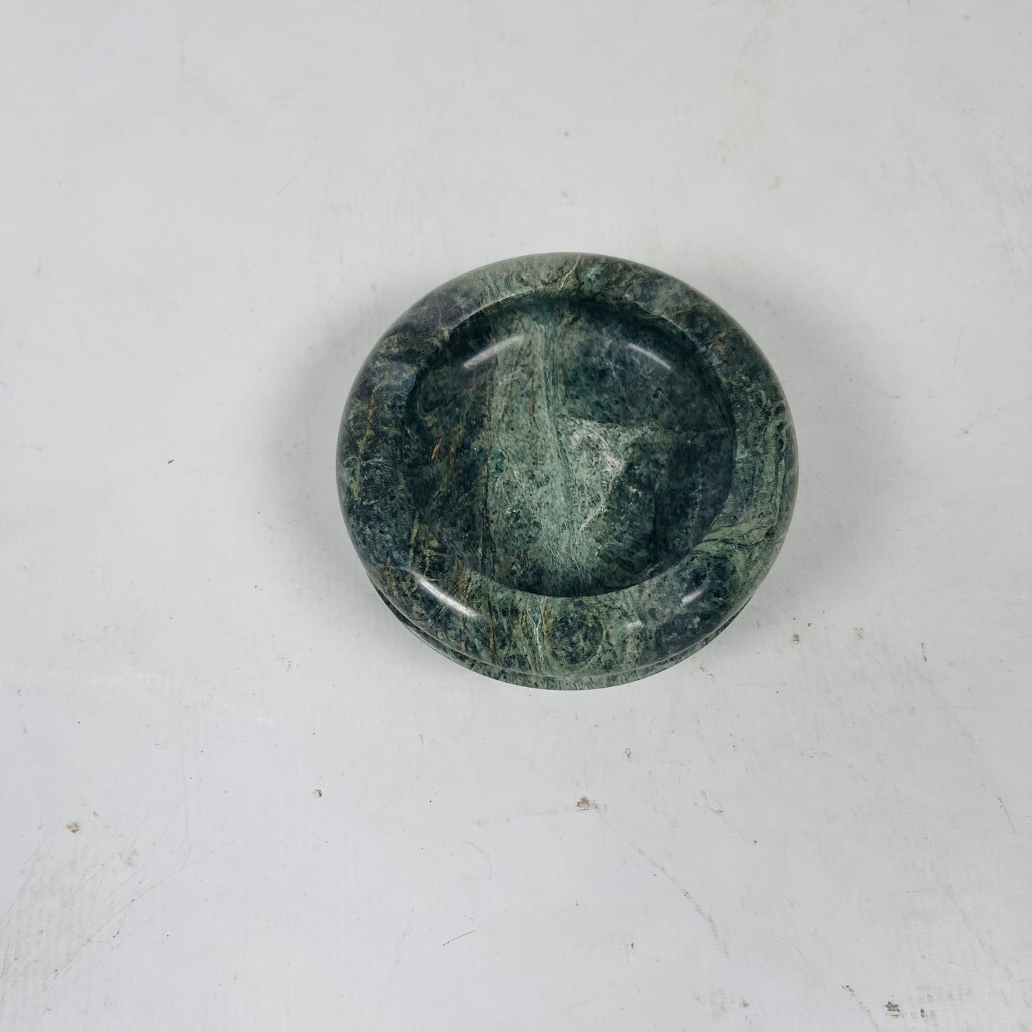 Botanical Marble Ash Tray - Green