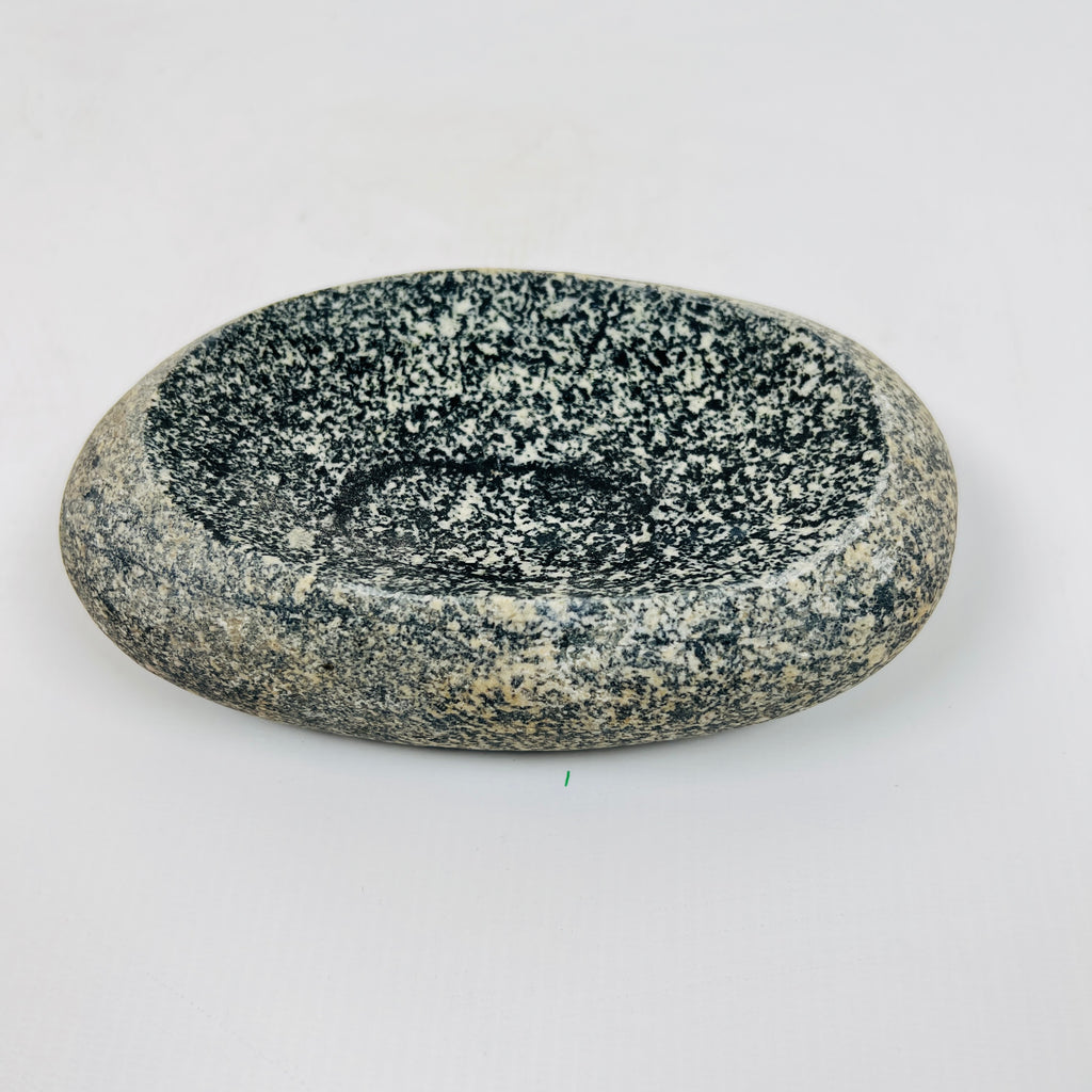 Riverstone Ringed Marked Soap Dish