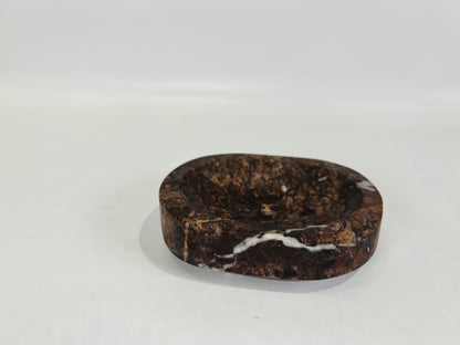 Spa Soap Dish - Burgundy