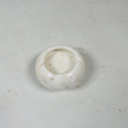 Frosted Marble Ash Tray - Gold