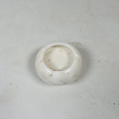 Frosted Marble Ash Tray - Gold