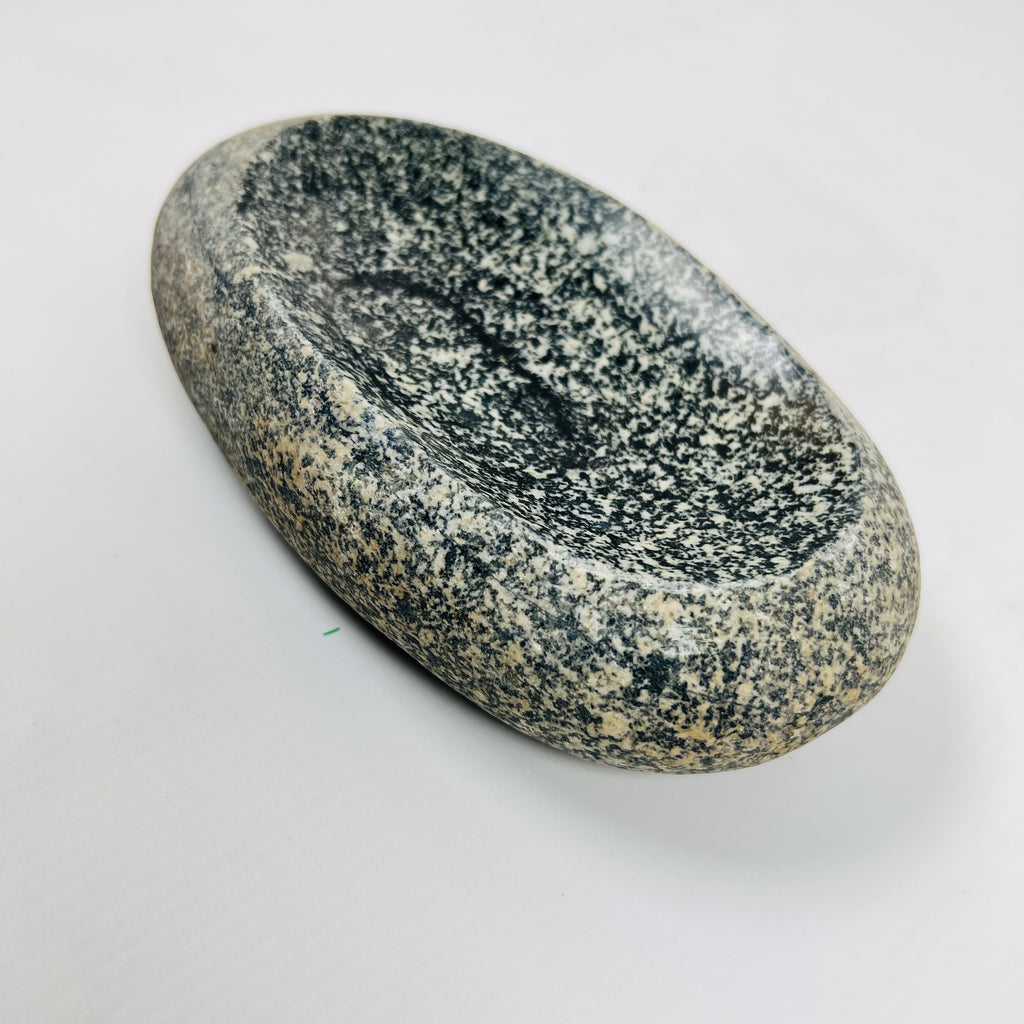 Riverstone Ringed Marked Soap Dish