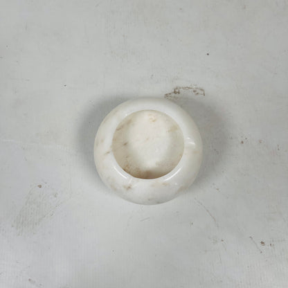 Frosted Marble Ash Tray - Gold
