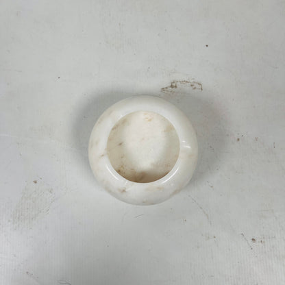 Frosted Marble Ash Tray - Gold