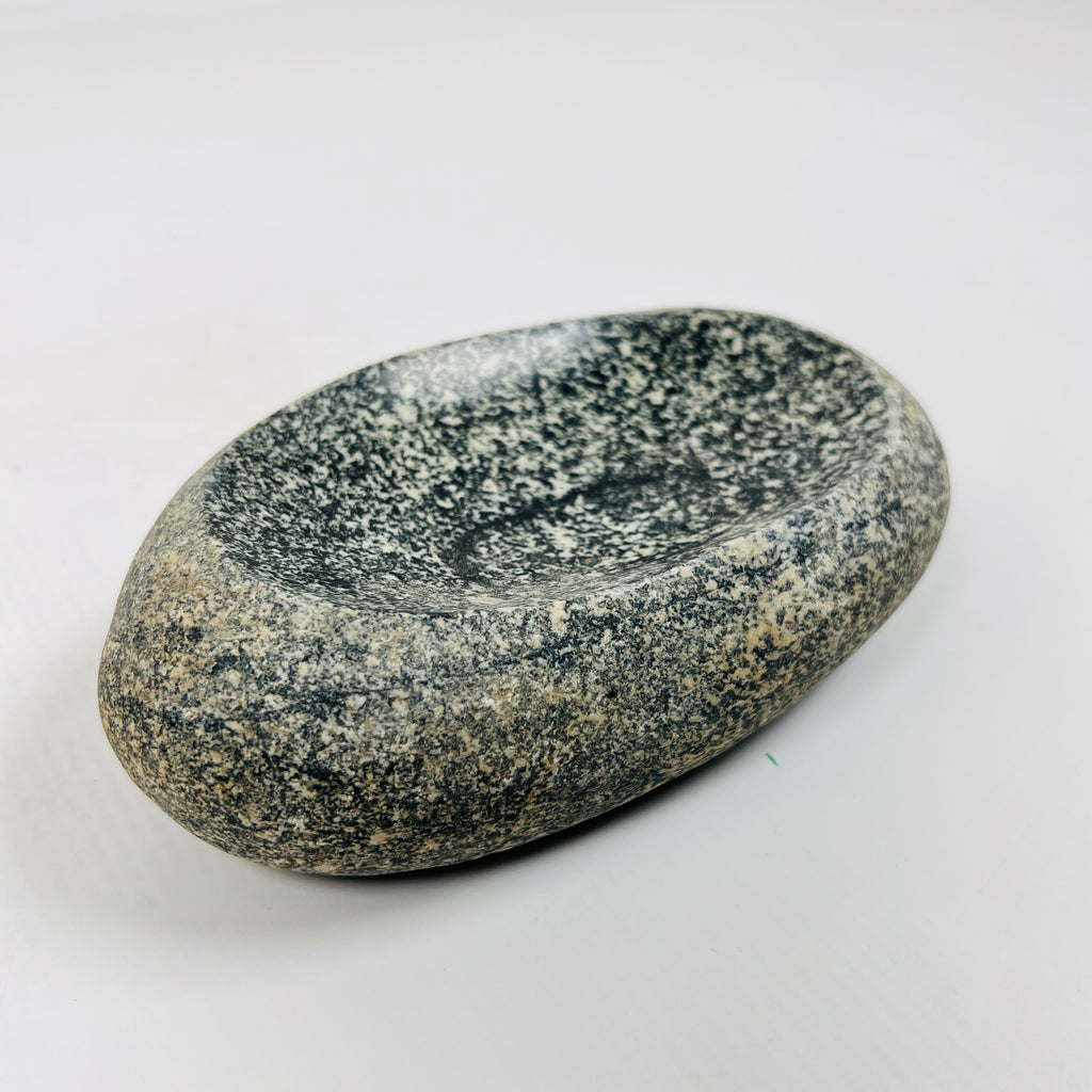 Riverstone Ringed Marked Soap Dish