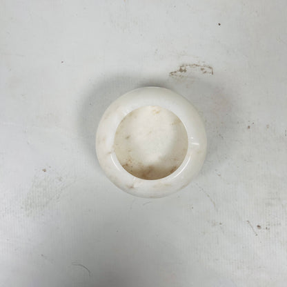 Frosted Marble Ash Tray - Gold