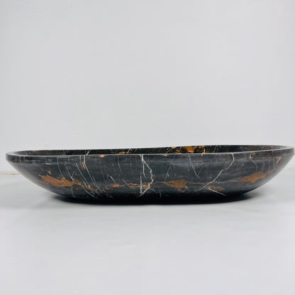 Ellipsoid Basin - Black & Gold
