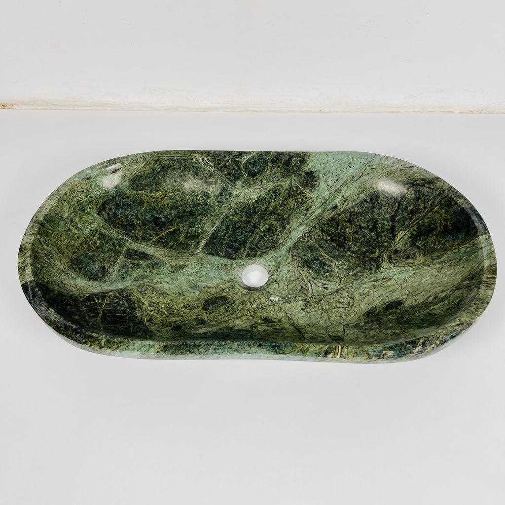 Verdant Marble Sink