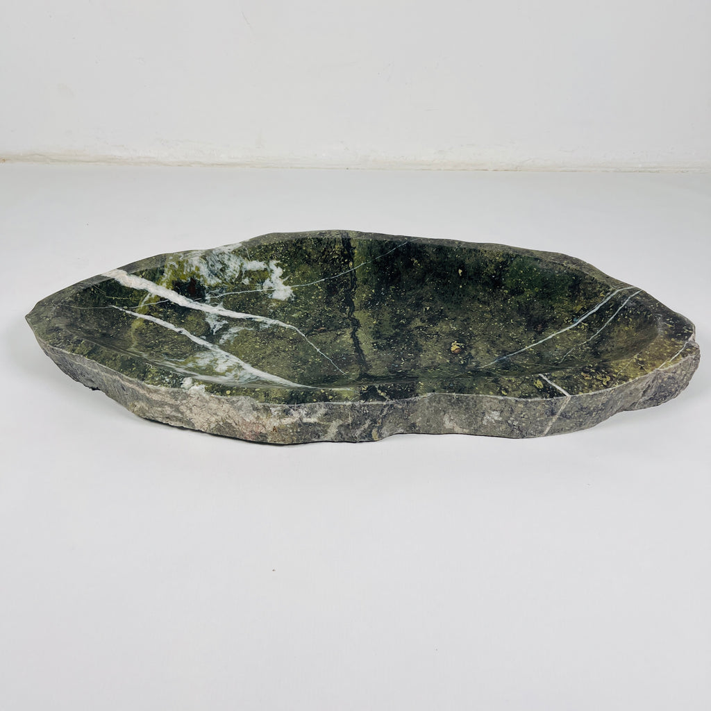 Verdant River Stone Platter