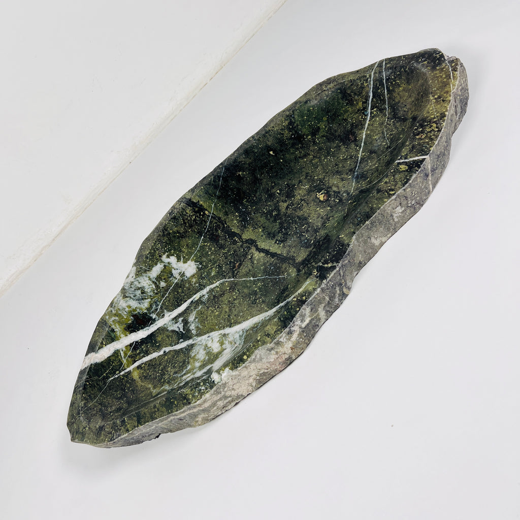 Verdant River Stone Platter