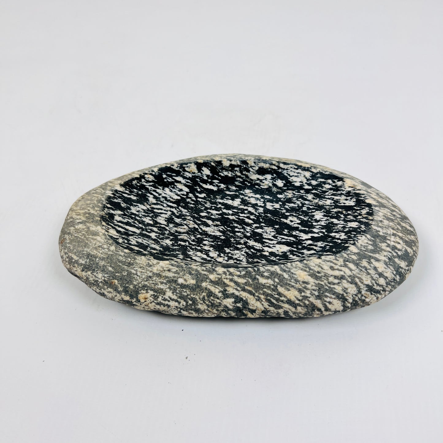 White Grazed Soap Dish - Riverstone
