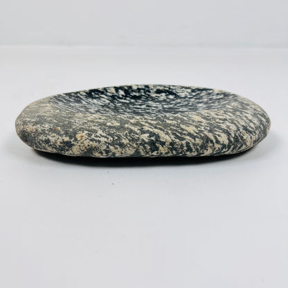White Grazed Soap Dish - Riverstone