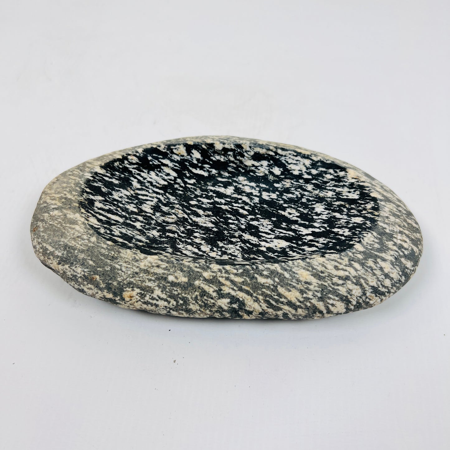 White Grazed Soap Dish - Riverstone
