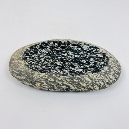 White Grazed Soap Dish - Riverstone