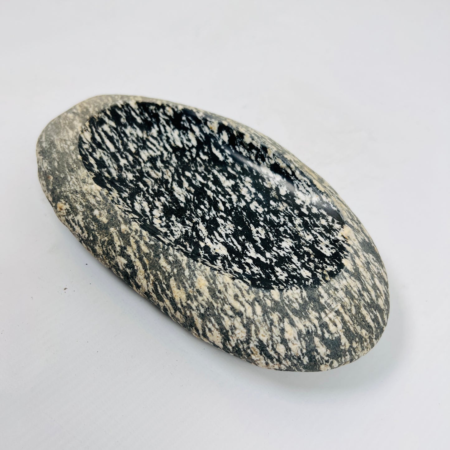 White Grazed Soap Dish - Riverstone