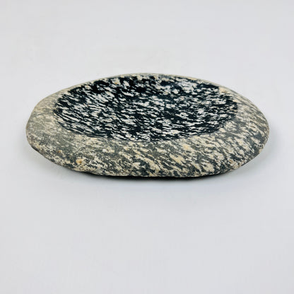 White Grazed Soap Dish - Riverstone