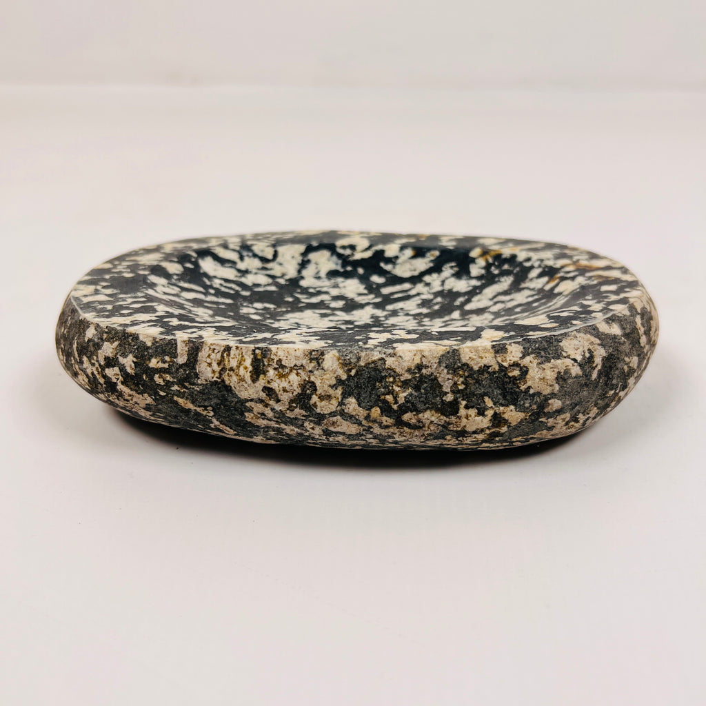 Riverstone Zebra Patterned Soap Dish