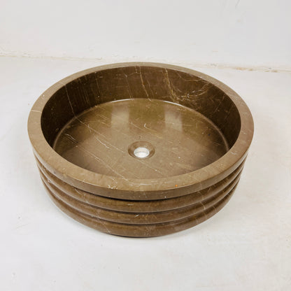 Banded Sink - Brown
