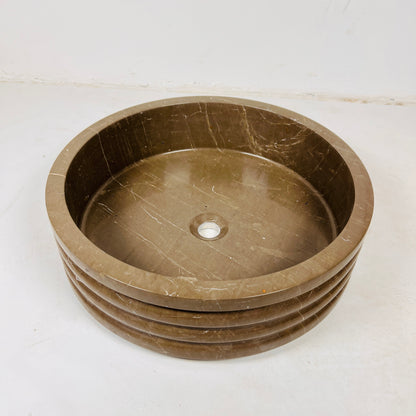 Banded Sink - Brown