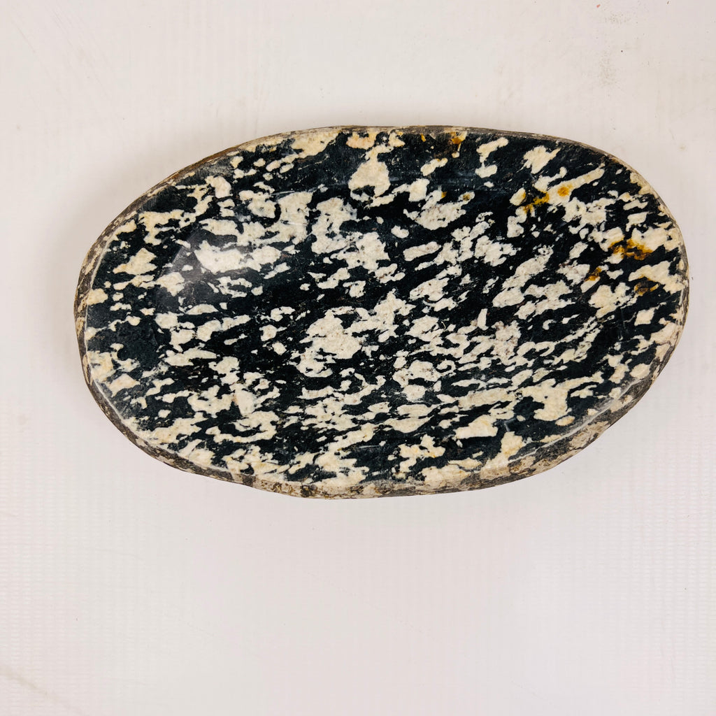 Riverstone Zebra Patterned Soap Dish