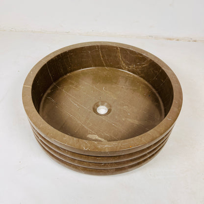 Banded Sink - Brown