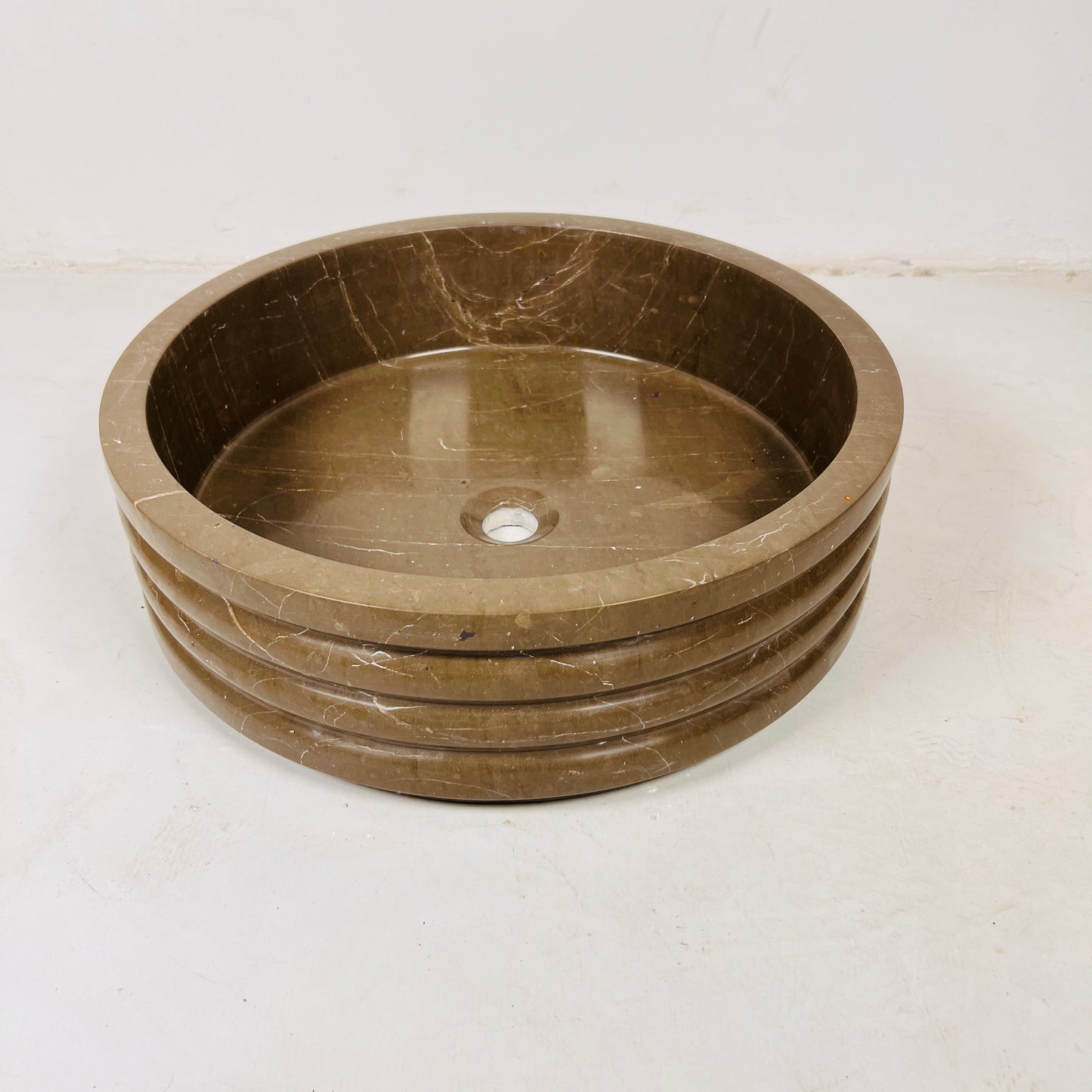 Banded Sink - Brown