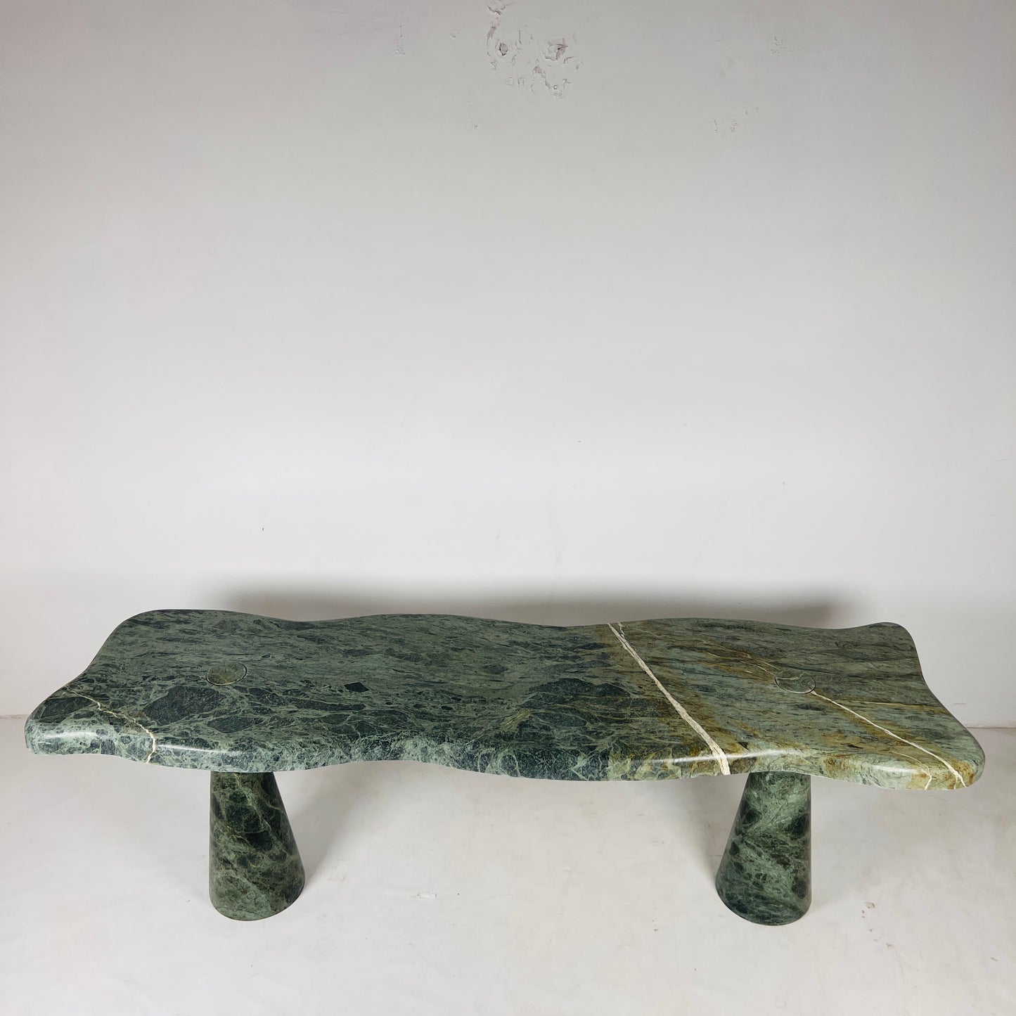 Emerald Grain Bench - Green
