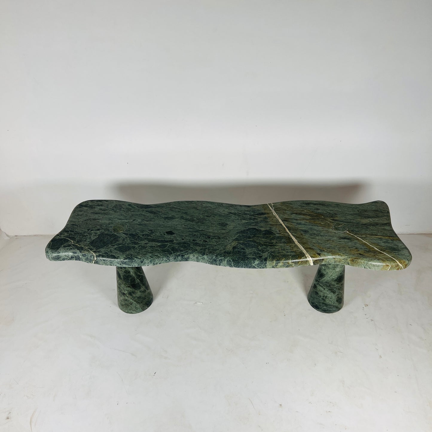 Emerald Grain Bench - Green