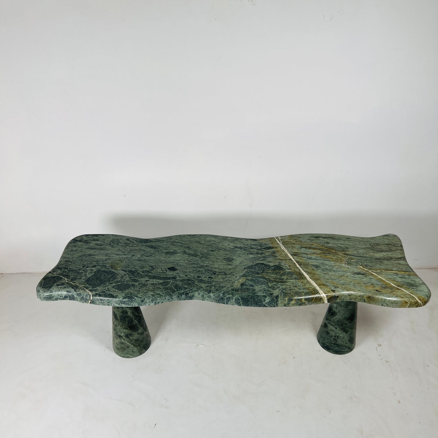 Emerald Grain Bench - Green