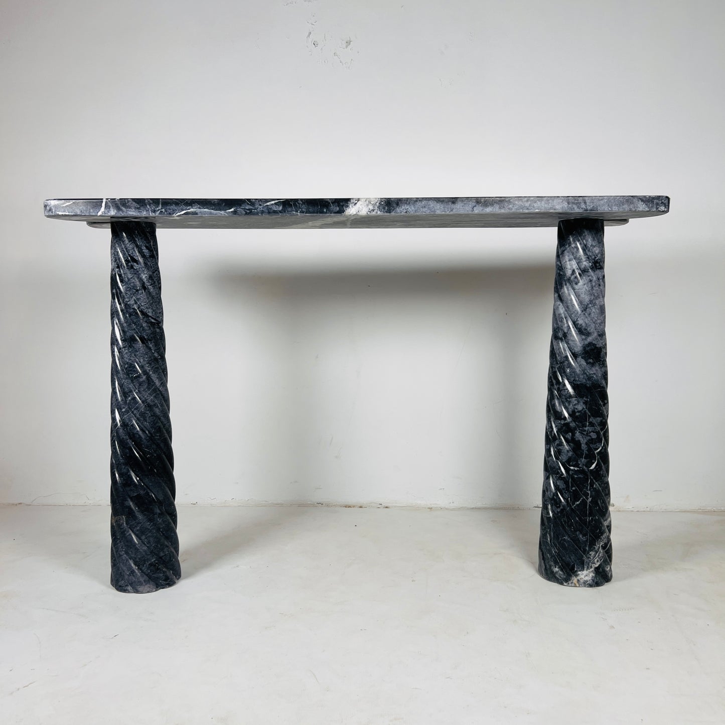 Portico Console Table - Black & Blue