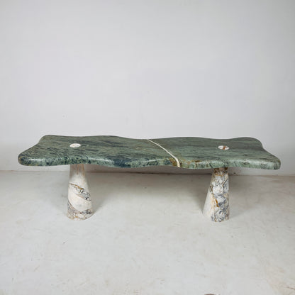 Forest Echo Bench - Green & Gray