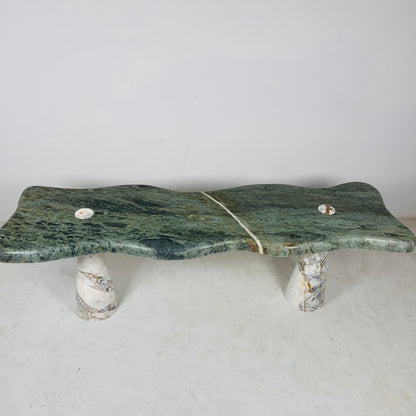 Forest Echo Bench - Green & Gray