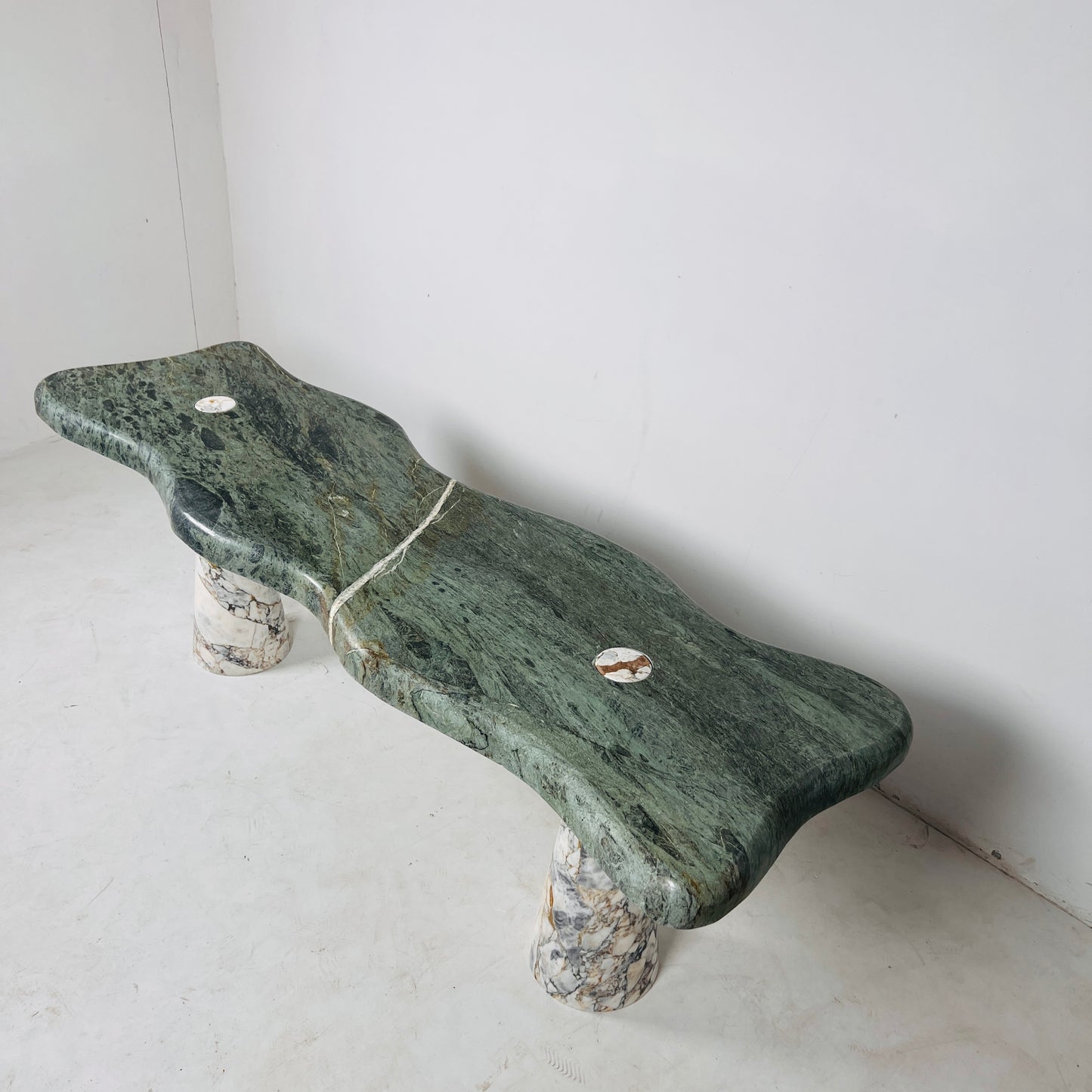 Forest Echo Bench - Green & Gray