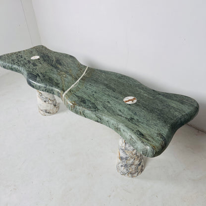 Forest Echo Bench - Green & Gray