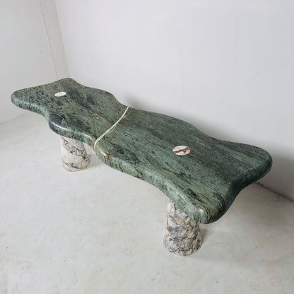 Forest Echo Bench - Green & Gray