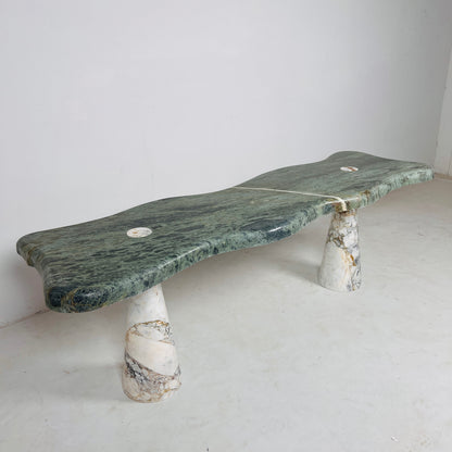 Forest Echo Bench - Green & Gray