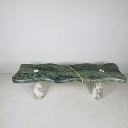 Forest Echo Bench - Green & Gray