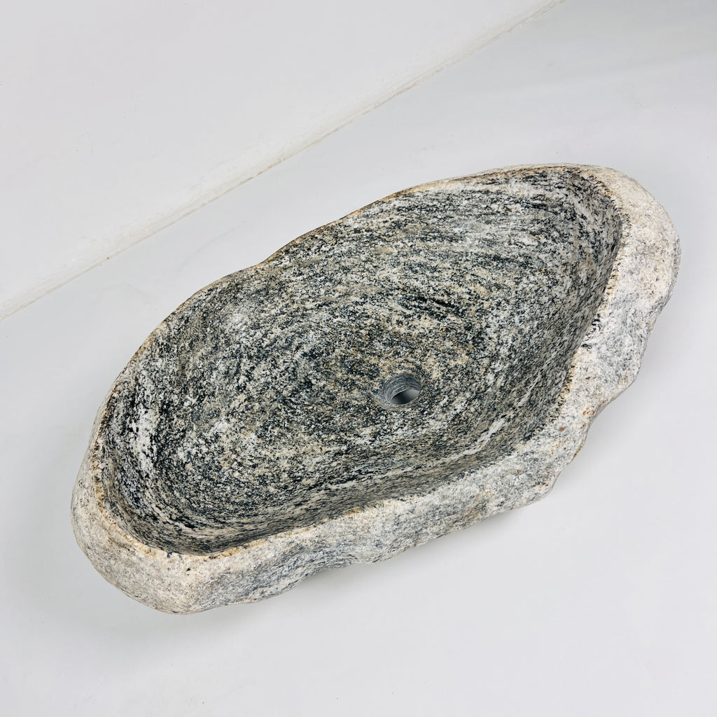 Ripple Weave River Stone Sink