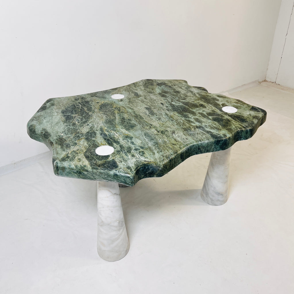 Wabi Green Marble Table
