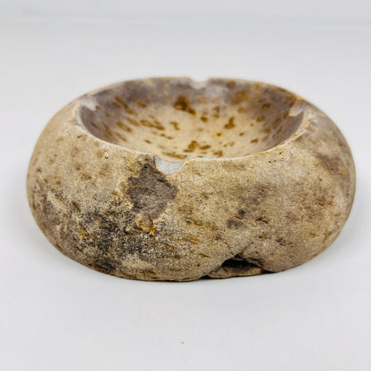 Brown Spotted Ash Tray - River Stone