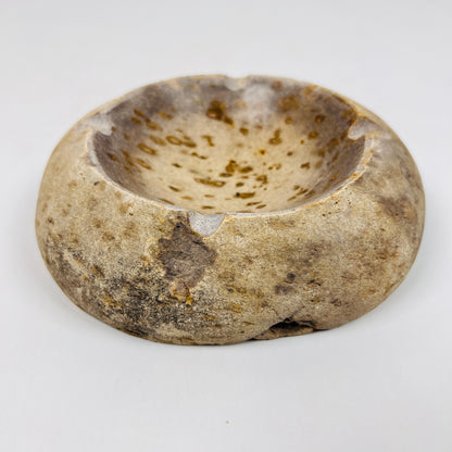 Brown Spotted Ash Tray - River Stone