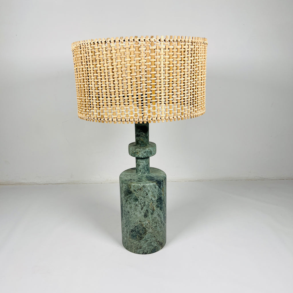 Jungle Green Bottleneck Lamp