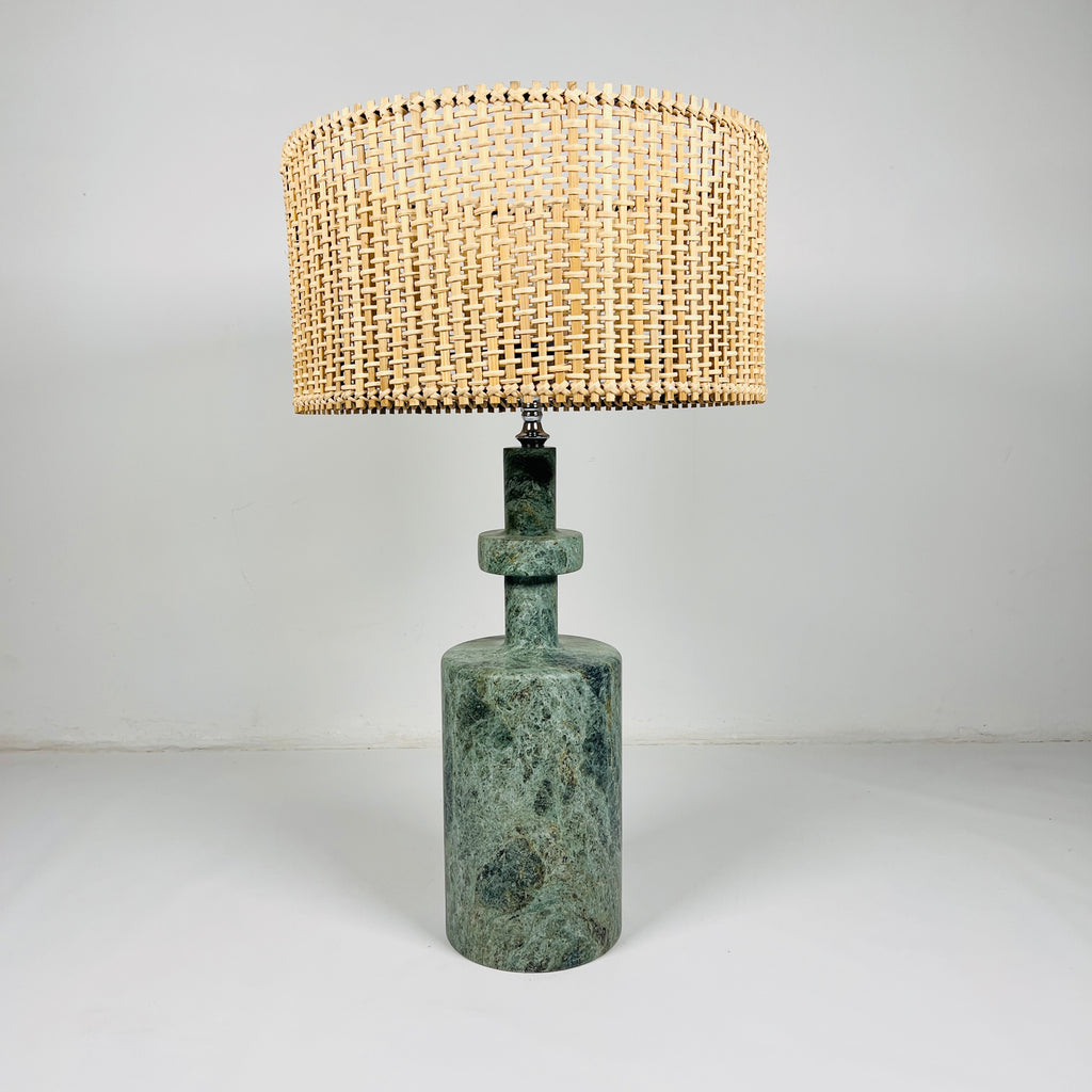 Jungle Green Bottleneck Lamp