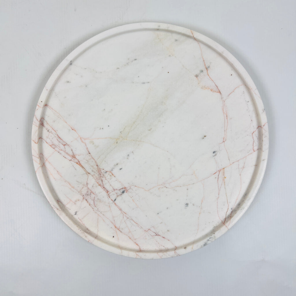 Red Veined Plate