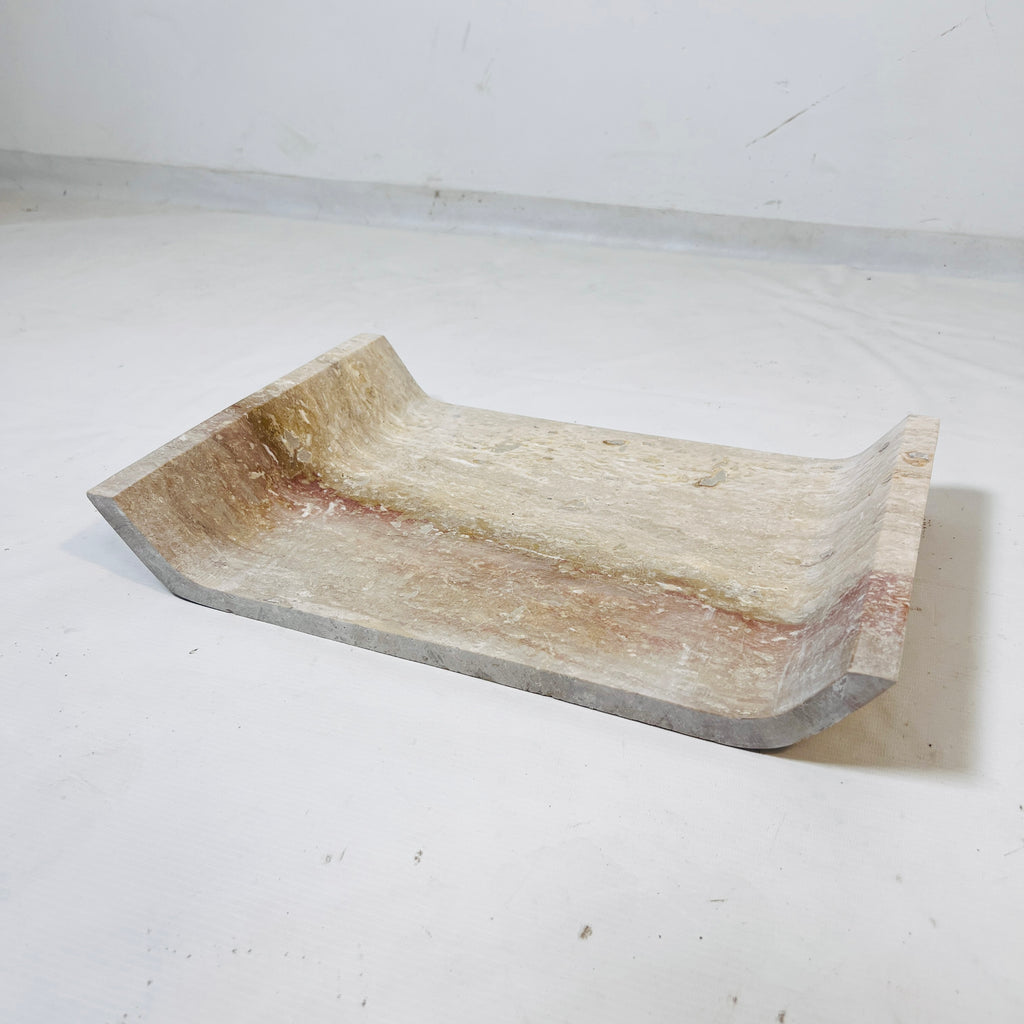 Eros Travertine Tray