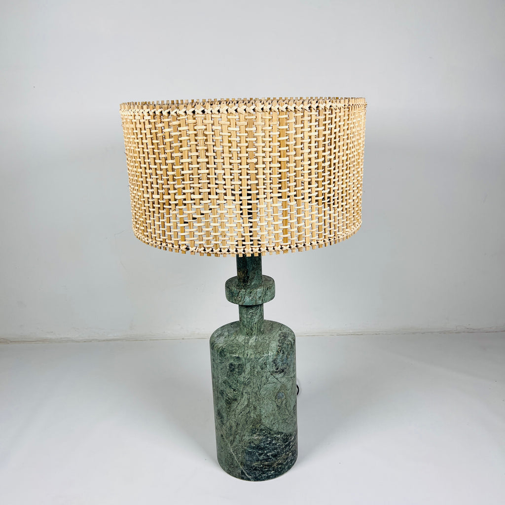 Jungle Green Bottleneck Lamp